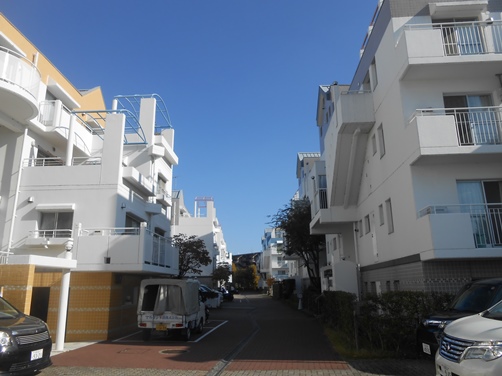 団地の風景 団地の風景