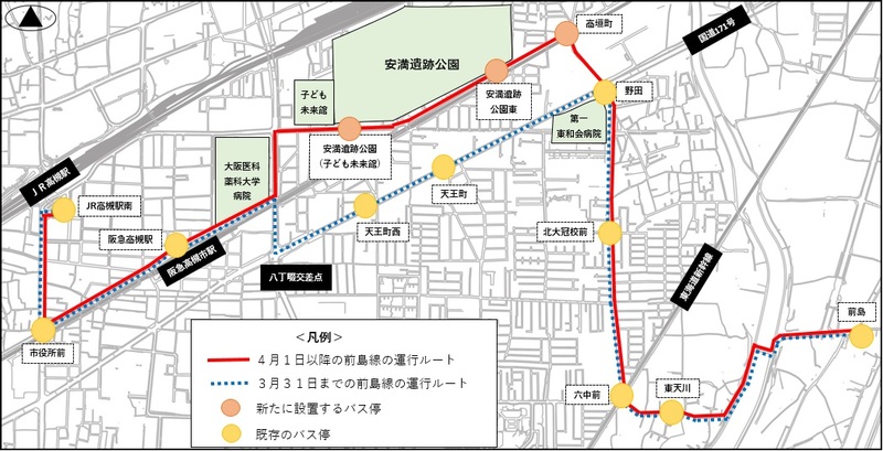 路線の全体図